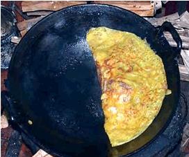 Bánh Xèo (Rice Pancake Folded in Half or Vietnamese Pizza)