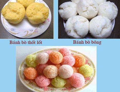 Bánh Bò Hấp (Steamed Sponge Cakes)