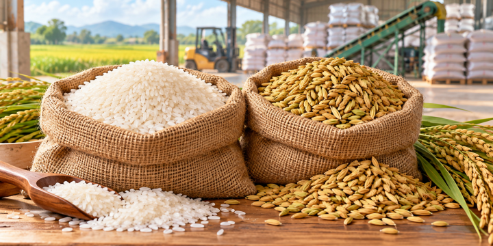 Giá lúa gạo 27/10/2026: IR 50404 tăng 200 đồng/kg, gạo nguyên liệu nhích giá